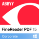 Visuel ABBYY FineReader PDF Corporate - Gouvernement/Association/Education - Abonnement