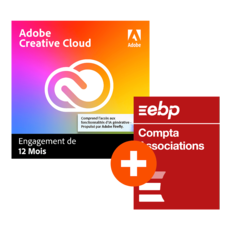 Pack Adobe Creative Cloud All Apps + EBP Compta Associations PRO