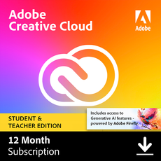 Adobe Creative Cloud - Todas las aplicaciones - Estudiantes y profesores