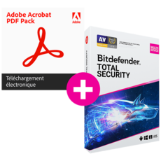 Pack Adobe Acrobat PDF Pack + Bitdefender Total Security