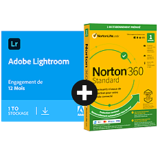 Pack Adobe Lightroom + Norton 360 Standard