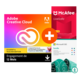 Visuel Adobe Creative Cloud All Apps - Etudiants/Enseignants + Microsoft 365 Famille + McAfee LiveSafe