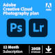 Visuel Adobe Photoshop + Lightroom (Creative Cloud Photo 20 Go)
