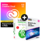 Visuel Pack Adobe Creative Cloud All Apps - Education + Le Robert Correcteur - Education + Bitdefender Total Security
