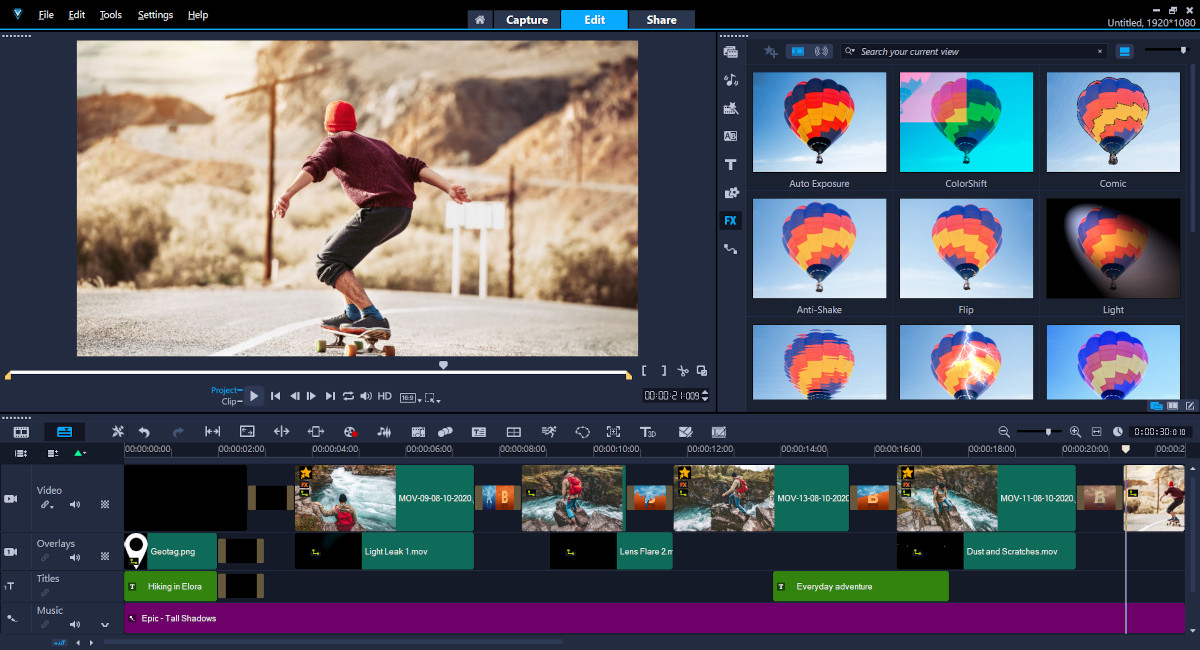 VideoStudio Pro 2021 - Acheter et télécharger sur entelechargement.com