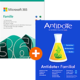Visuel Pack Microsoft 365 Famille + Antidote+ Familial