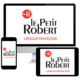Visuel Le Petit Robert de la langue française - Abonnement