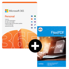 Microsoft 365 Personal + FlexiPDF Home & Business