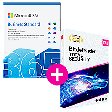 Pack Microsoft 365 Business Standard + Bitdefender Total Security