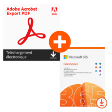 Microsoft 365 Personnel + Adobe Acrobat Export PDF