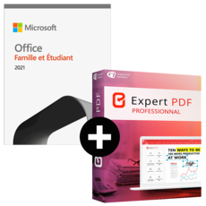 Office Famille et Etudiant 2021 + Expert PDF Pro 15