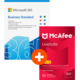 Visuel Pack Microsoft 365 Business Standard + McAfee LiveSafe