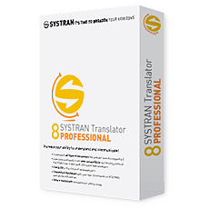 SYSTRAN 8 Translator Professional - Anglais - Europe